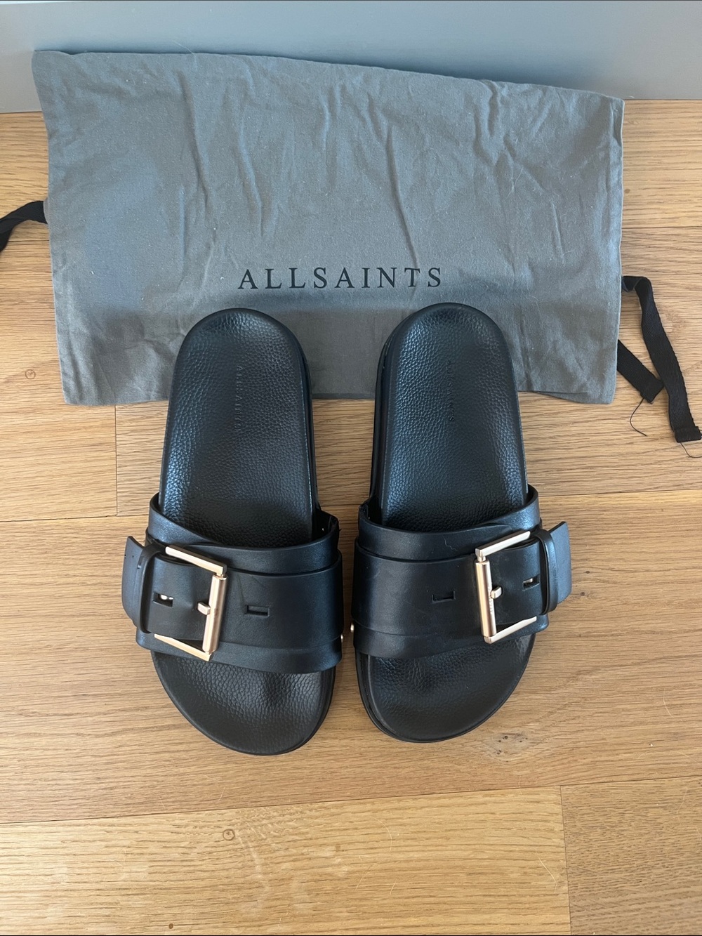 Allsaints - 100% Leather Black